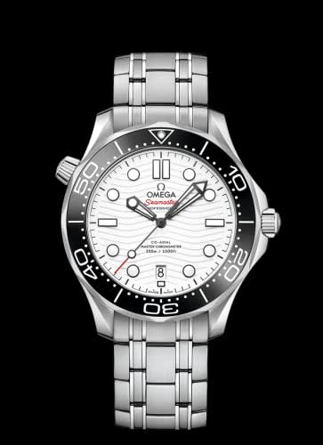 Omega Seamaster Diver 300M Master Co-Axial 42 Stainless Steel / White / Bracelet