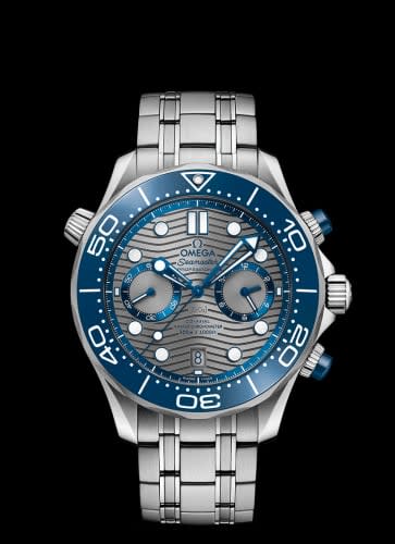 Omega Seamaster Diver 300M Master Co-Axial 44 Chronograph Stainless Steel / Grey / Bracelet