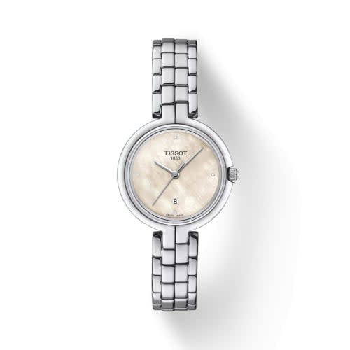 Tissot Flamingo Stainless Steel / MOP / Bracelet