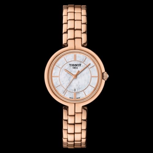 Tissot Flamingo PVD Rose Gold / MOP / Bracelet