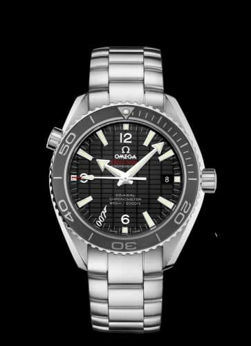 Omega Seamaster Planet Ocean 600M Co-Axial 42 Stainless Steel / Black / Bracelet / James Bond Skyfall