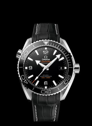 Omega Seamaster Planet Ocean 600M Co-Axial 43.5 Master Chronometer Stainless Steel / Black / Alligator