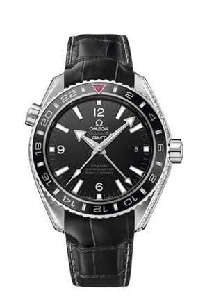 Omega Seamaster Planet Ocean 600M Co-Axial 43.5 GMT Platinum / Diamond / Dubai