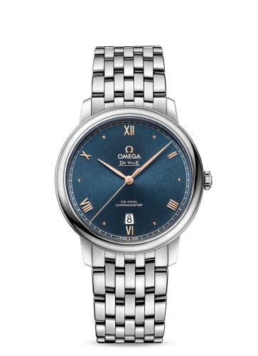 Omega De Ville Prestige Co-Axial 39.5 Stainless Steel / Blue Sunburst / Bracelet