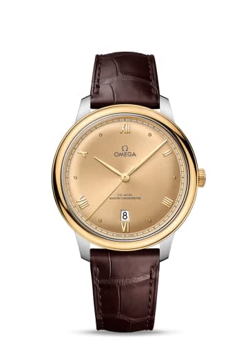Omega De Ville Master Chronometer Stainless Steel - Yellow Gold / Champagne