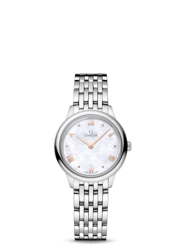 Omega De Ville Quartz 27.5 Stainless Steel / MOP / Bracelet