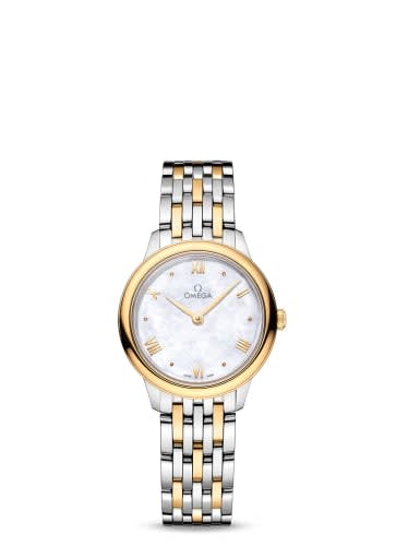 Omega De Ville Quartz 27.5 Stainless Steel - Yellow Gold / MOP / Bracelet