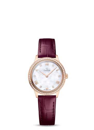 Omega De Ville Quartz 27.5 Sedna Gold - Diamond / MOP - Diamond