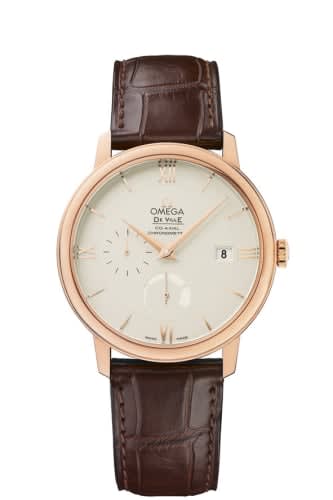 Omega De Ville Prestige Co-Axial 39.5 Power Reserve Red Gold / Ivory / GUM Red Square