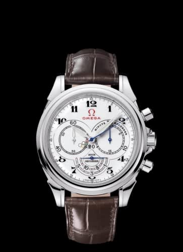 Omega De Ville Co-Axial 41 Chronoscope Stainless Steel / White / Olympic