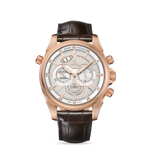 Omega De Ville Co-Axial 44 Chronoscope Rattrapante II Red Gold / Silver