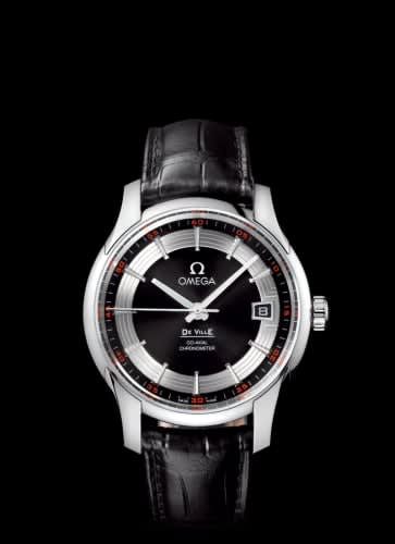 Omega De Ville Hour Vision Co-Axial Stainless Steel / Black