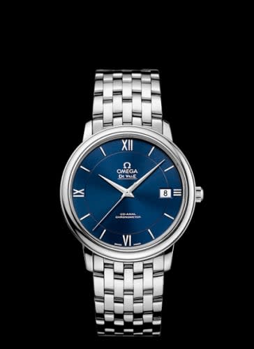 Omega De Ville Prestige Co-Axial 36.8 Stainless Steel / Blue / Bracelet