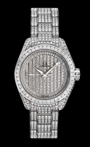 Omega Seamaster Aqua Terra 150M Co-Axial 30 White Gold / Diamond / Diamond / Bracelet