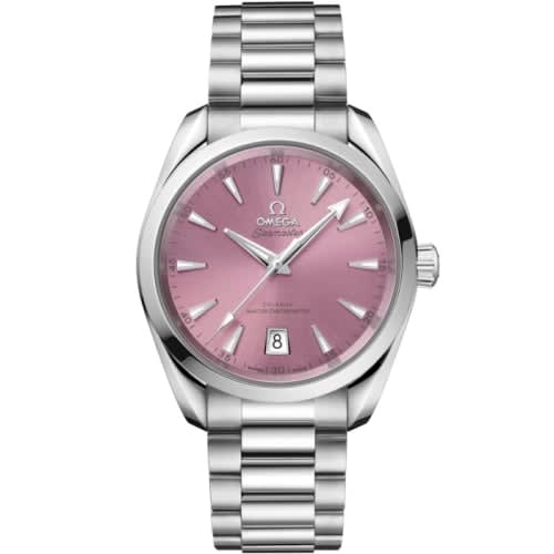 Omega Seamaster Aqua Terra 150M Shades Master Chronometer 38 Stainless Steel / Shell Pink / Bracelet