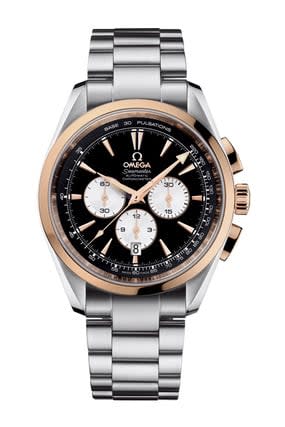 Omega Seamaster Aqua Terra 150M Automatic 42.2 Chronograph Stainless Steel / Red Gold / Panda / Bracelet