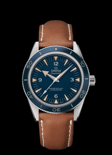 Omega Seamaster 300 Master Co-Axial Titanium / Blue / Strap
