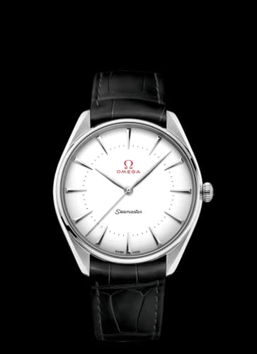 Omega Seamaster Master Co-Axial 39.5 Olympic Games Gold Canopus / Enamel / Alligator