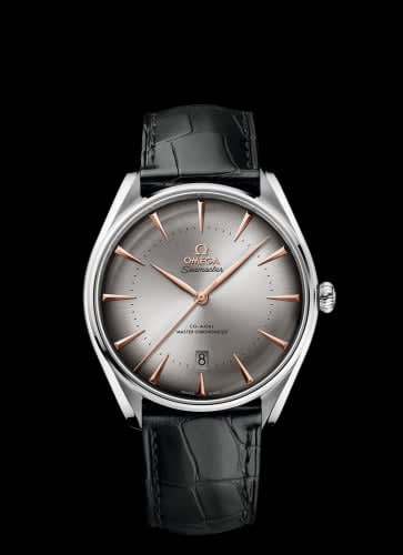 Omega Seamaster Master Co-Axial 39.5 Swiss Edition Stainless Steel / Silver / Alligator