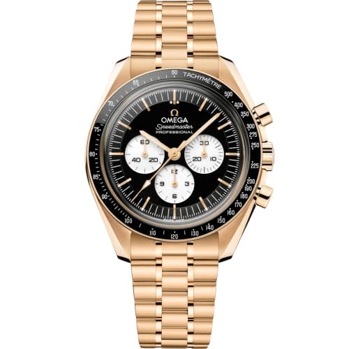 Omega Speedmaster Professional Moonwatch 3861 Moonshine Gold / Black Lacquer