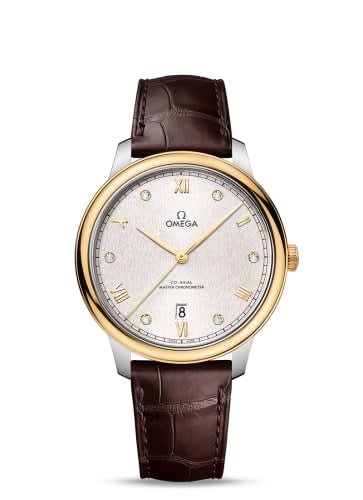 Omega De Ville Master Chronometer Stainless Steel - Yellow Gold / Silver - Diamond