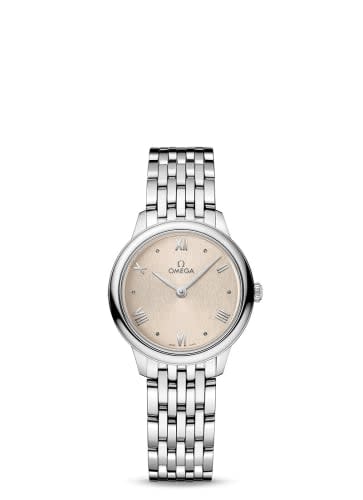 Omega De Ville Quartz 27.5 Stainless Steel / Beige / Bracelet