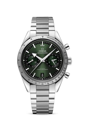 Omega Speedmaster 57 Master Chronometer 40.5 Stainless Steel / Green / Bracelet
