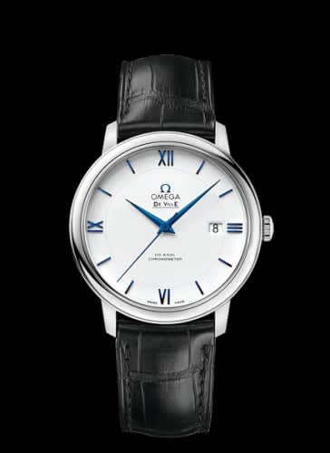 Omega De Ville Prestige Co-Axial 39.5 White Gold / White