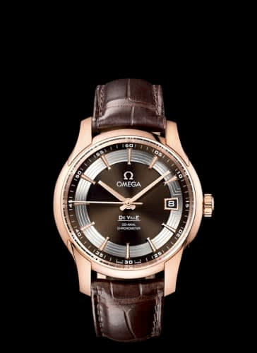 Omega De Ville Hour Vision Co-Axial Red Gold / Brown