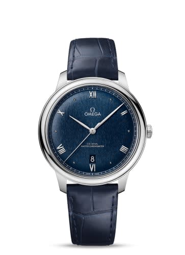 Omega De Ville Master Chronometer Stainless Steel / Blue