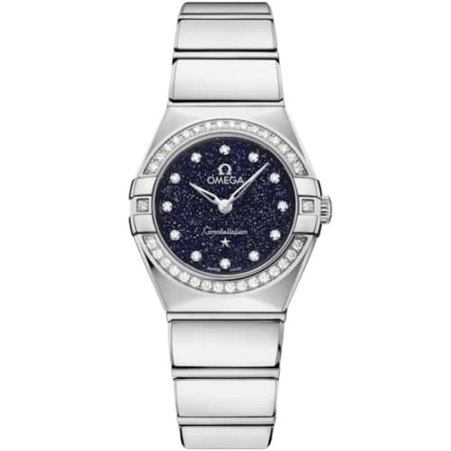 Omega Constellation 25 Quartz Stainless Steel - Diamond / Aventurine
