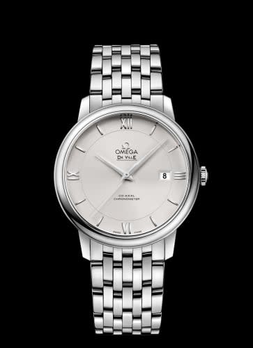 Omega De Ville Prestige Co-Axial 39.5 Stainless Steel / Silver / Bracelet