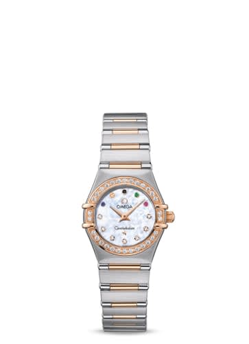 Omega Constellation Quartz 22.5 Stainless Steel / Red Gold / Diamond / Beijing Olympics 2008
