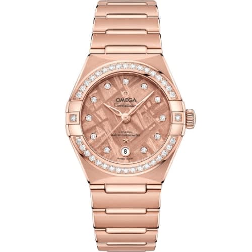 Omega Constellation Manhattan 29 Co-Axial Master Chronometer Sedna Gold - Diamond / Sedna Meteorite