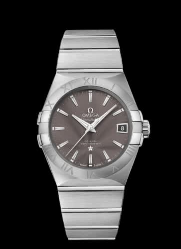 Omega Constellation Co-Axial 38 Stainless Steel / Grey