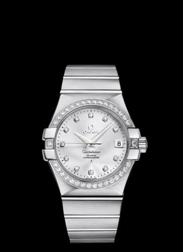 Omega Constellation Co-Axial 35 Stainless Steel / Diamond / Silver