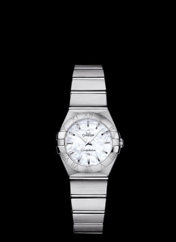 Omega Constellation Quartz 24 Brushed Stainless Steel / MOP