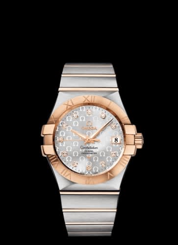 Omega Constellation Co-Axial 35 Stainless Steel / Red Gold / Silver Omega