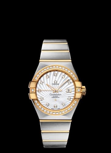 Omega Constellation Co-Axial 31 Stainless Steel / Yellow Gold / Diamond / MOP Supernova