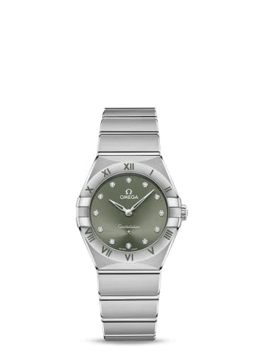 Omega Constellation Manhattan 28 Quartz Stainless Steel / Matcha