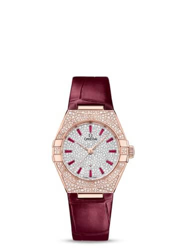Omega Constellation Manhattan 29 Co-Axial Master Chronometer Sedna Gold / Snow