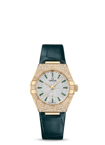 Omega Constellation Manhattan 29 Co-Axial Master Chronometer Yellow Gold / Snow