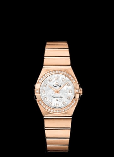 Omega Constellation Quartz 27 Brushed Red Gold / Diamond / MOP Omega