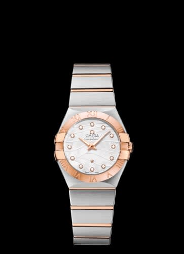 Omega Constellation Quartz 27 Stainless Steel / Red Gold / MOP