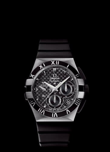Omega Constellation Co-Axial 35 Chronograph Titanium / Carbon / Rubber