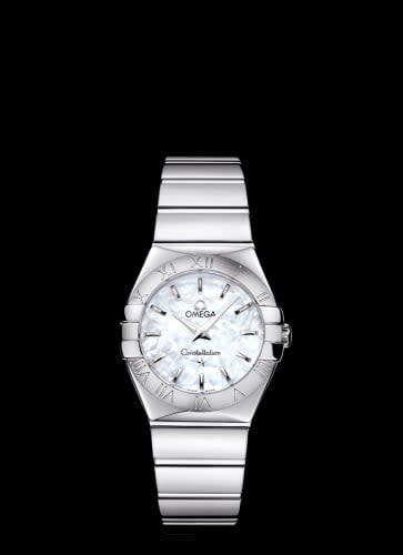 Omega Constellation Quartz 27 Polished Stainless Steel / MOP
