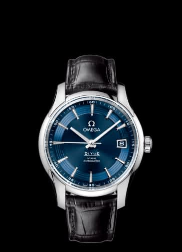 Omega De Ville Hour Vision Co-Axial Stainless Steel / Blue / Orbis