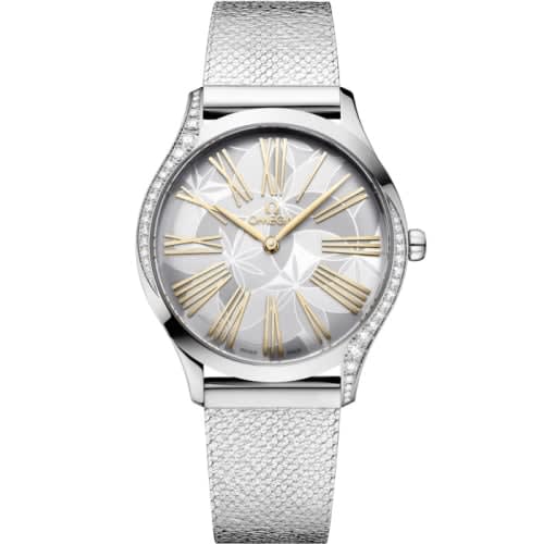 Omega De Ville Trésor 36 Stainless Steel / Silver - Frangipani / Bracelet
