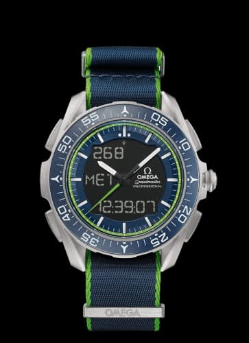 Omega Skywalker X-33 Titanium / Blue / Nato / Solar Impulse