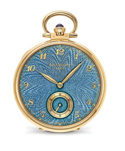 Patek Philippe Pocket Watch Lepine Yellow Gold / Bald Eagle